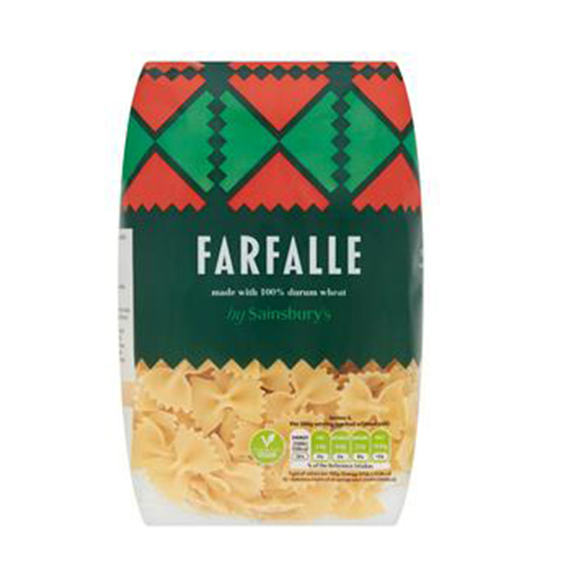 Sainsburys Farfalle Pasta 500g