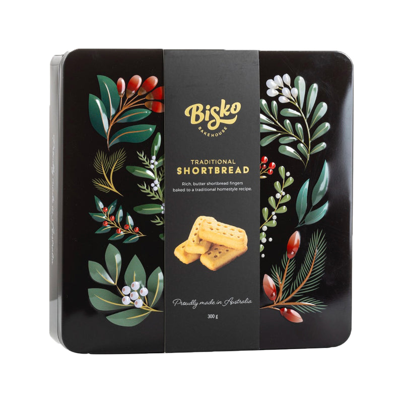 Bisko Bakehouse Traditional Shortbread Gift Tin 300g