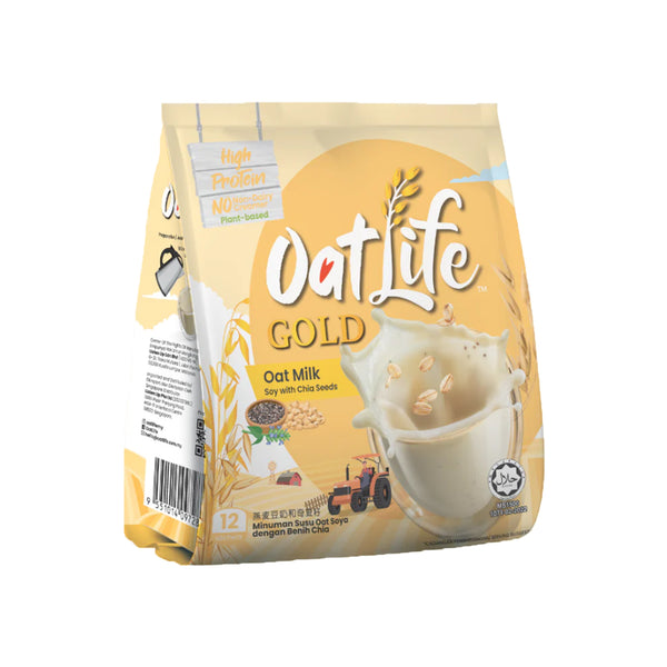 Oatlife Gold Soy Milk with Chia Seed 32g x 12