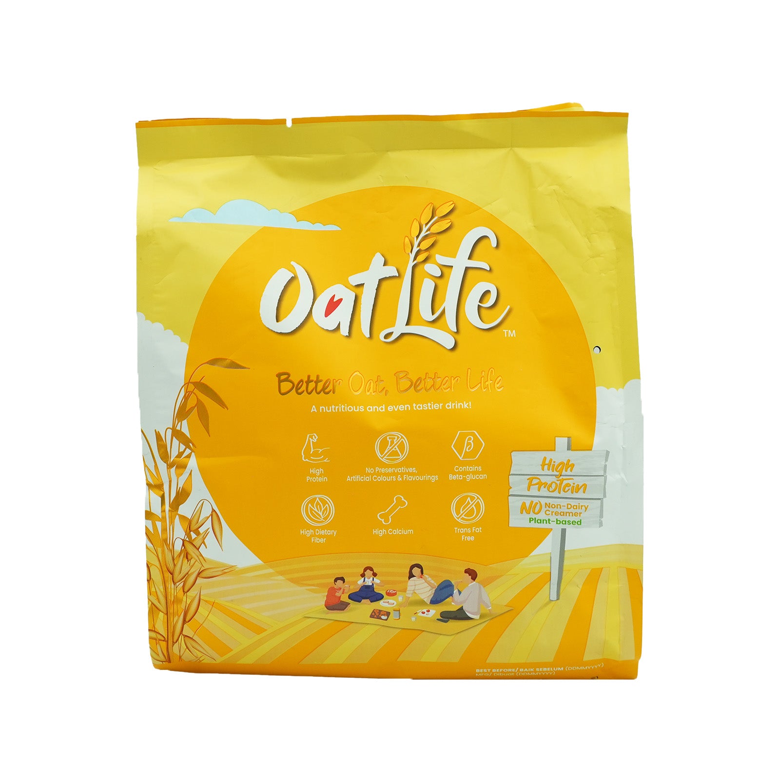 Oatlife Gold Soy Milk with Chia Seed 32g x 12