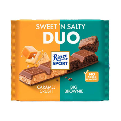 Ritter Sports Sweet & Salty Duo Chocolate Bar 218g
