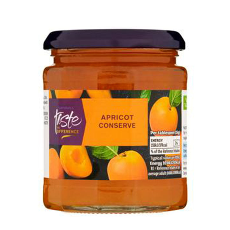 Sainsburys Taste The Difference Apricot Conserve 340g