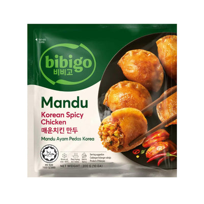 Bibigo Korean Spicy Chicken Mandu 200g