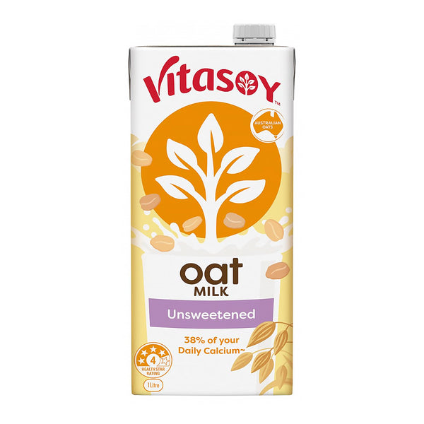 Vitasoy Unsweetened Oat Milk 1L