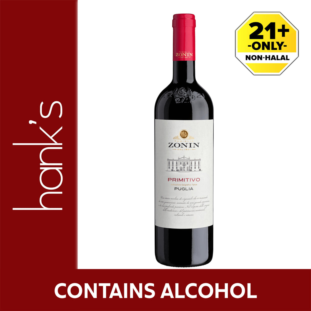 Zonin Primitivo Puglia IGT 750ml