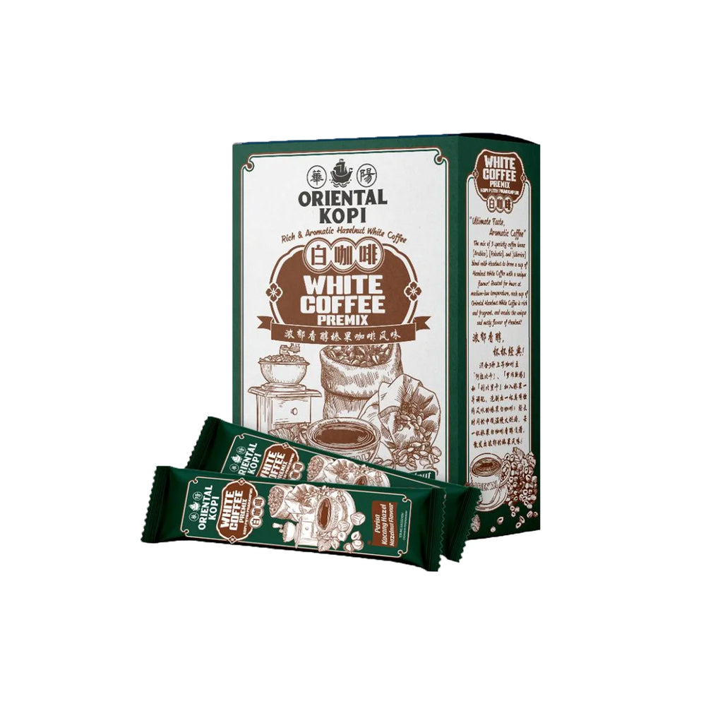 Oriental Hazelnut Instant White Coffee 40g x 10