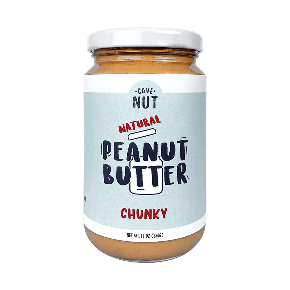 Cave Nut Natural Peanut Butter Spread (Chunky) 380g