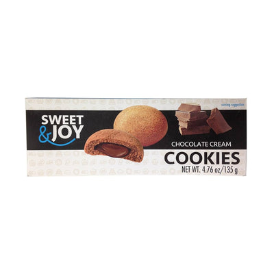S&J Cookies with Chocolate Cream 135g