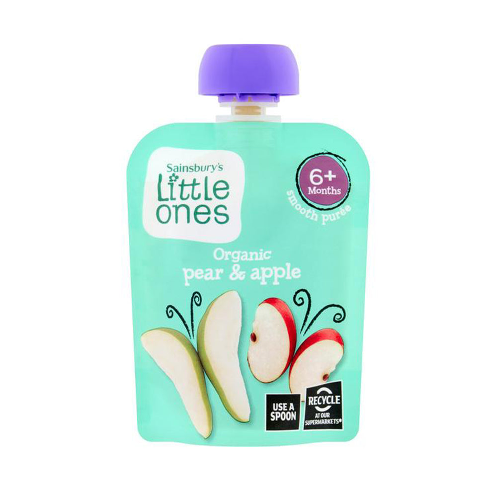 Sainsbury's Little Ones Pear and Apple 70g