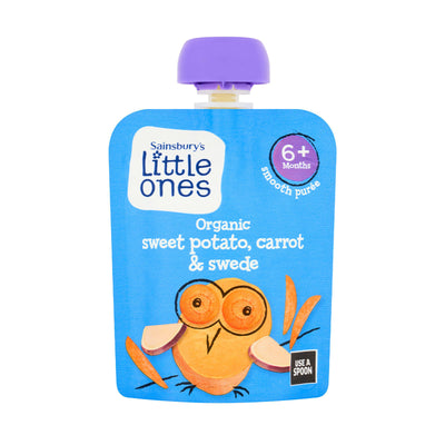 Sainsbury's Little Ones Sweet Potato Carrot Swede 70g