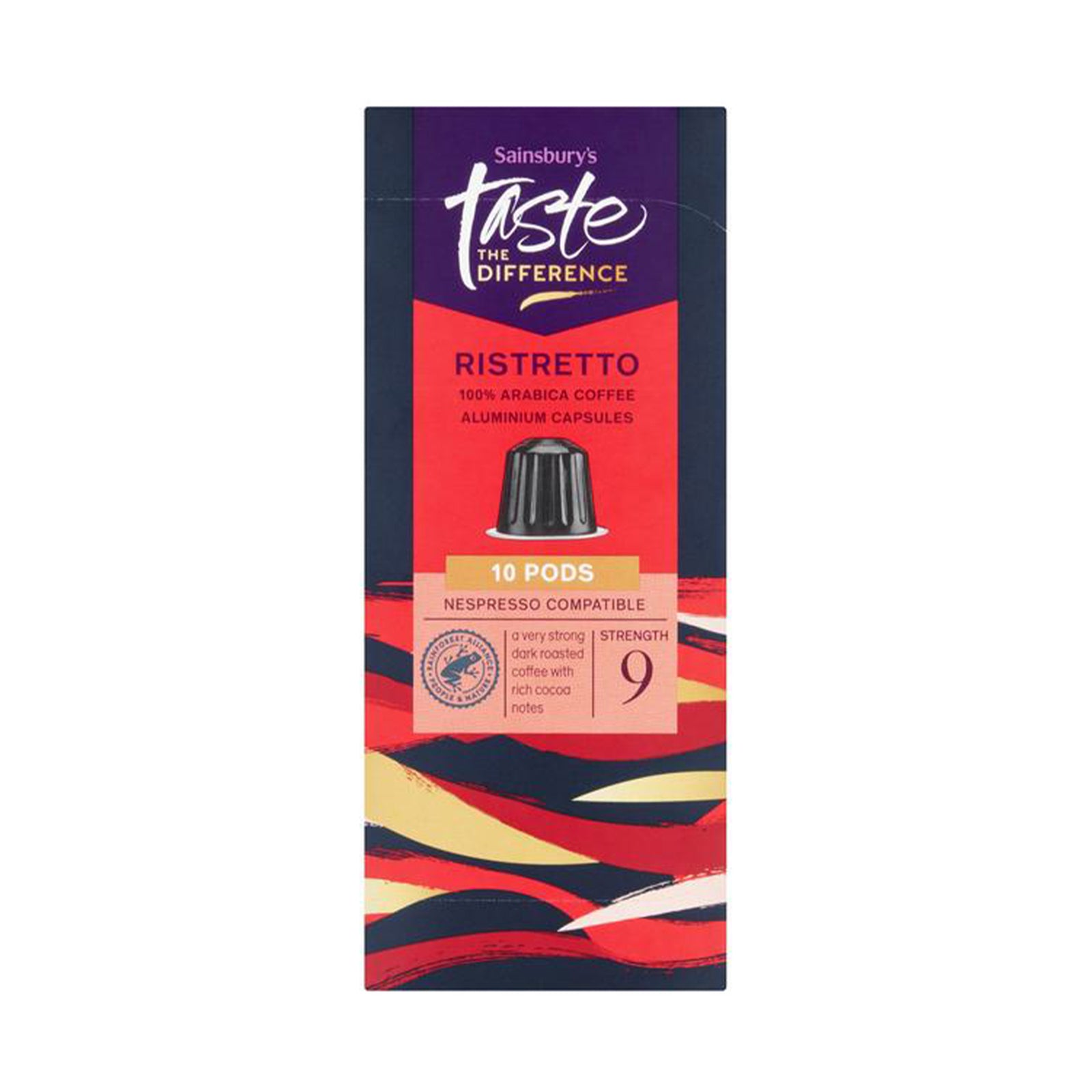 Sainsburys Taste The Difference Ristretto Coffee 10pcs/pack