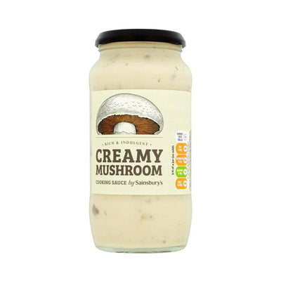 Sainsbury Creamy Mushroom Cooking Sauce 460g