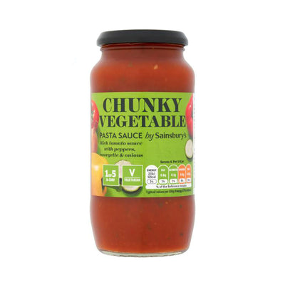 Sainsbury Cultky Vegetable Pasta Sauce 500g