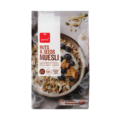 Pams Muesli Toasted Nuts and Seeds 650g