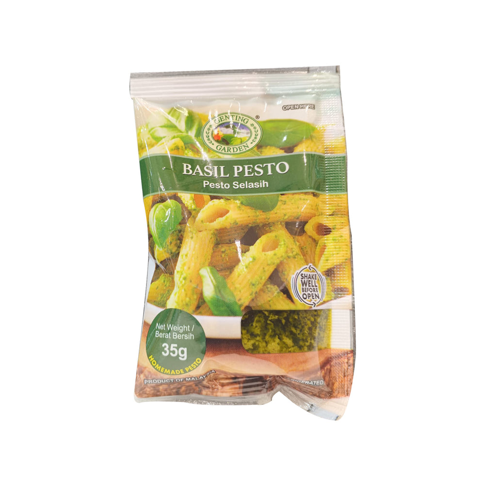 Genting Garden Basil Pesto Salad Dressing 35g