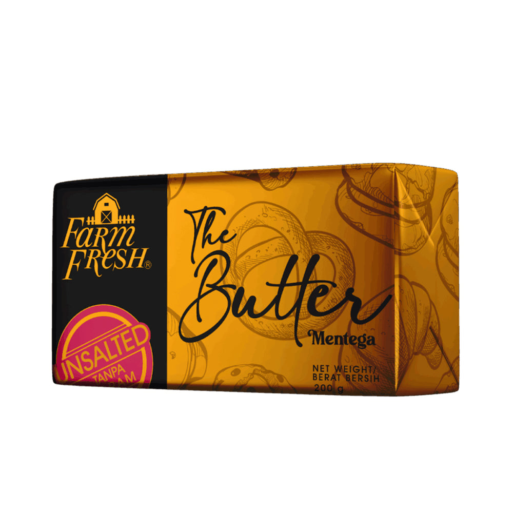 Farm Fresh Unsalted Butter 200g