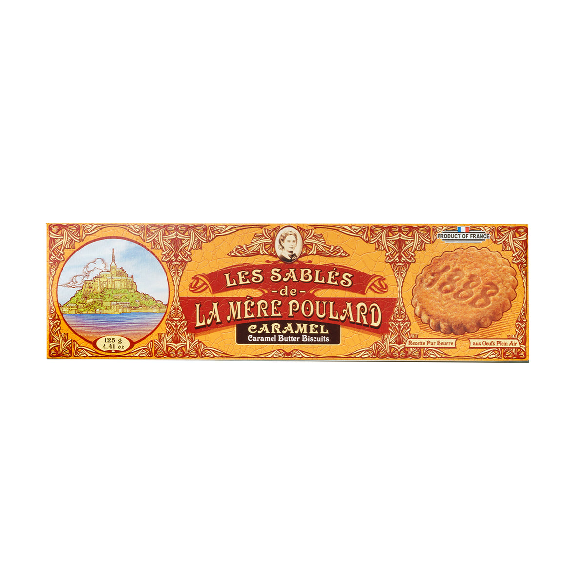 La Mere Poulard Sables Caramel Butter 125g