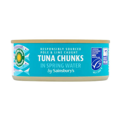 Sainsbury's Tuna Chunks In Spring Water 145g