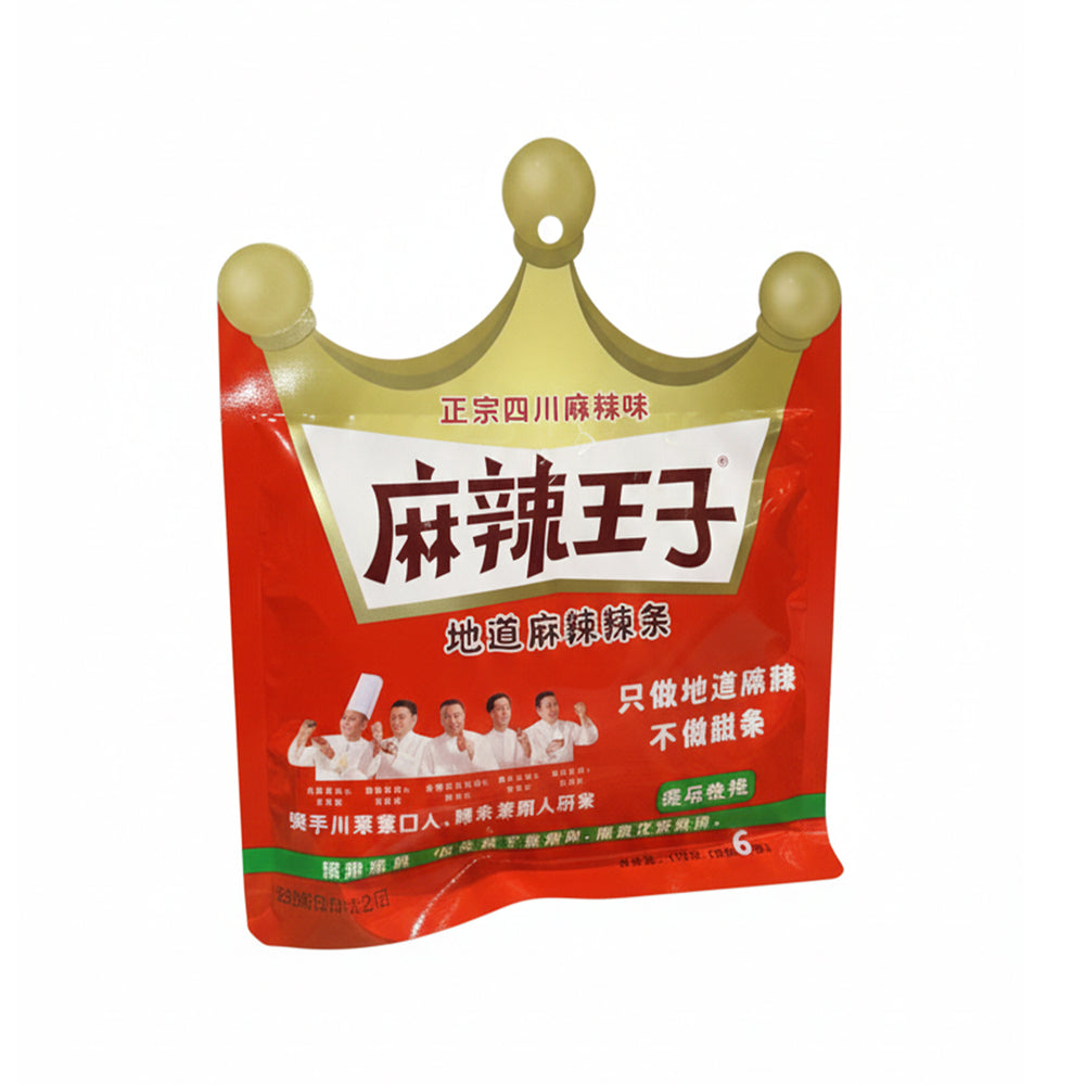 Mala Wangzi Spicy Strips Mild Spicy 6pcs/pack x 11g