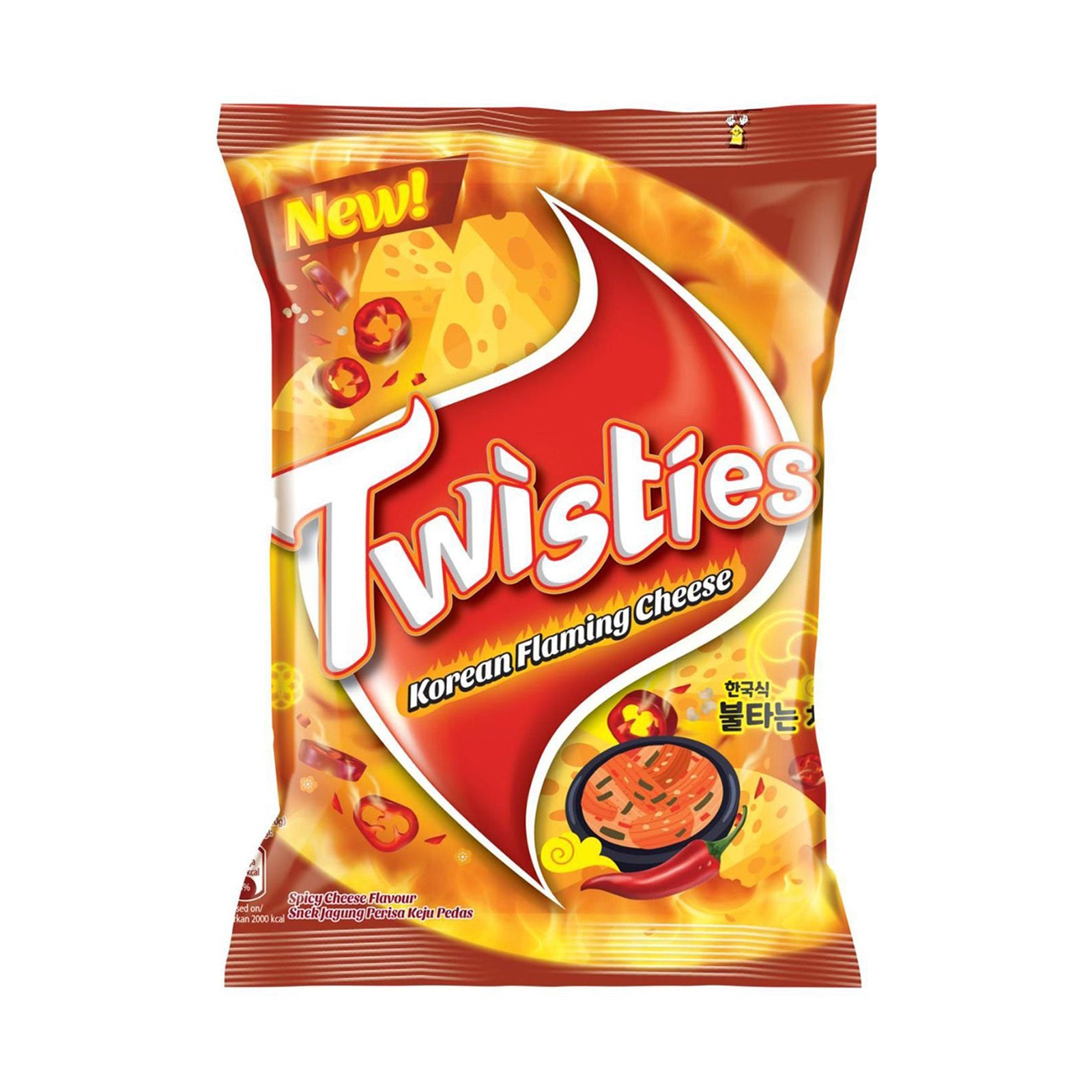 Twisties Flaming Cheese 60g