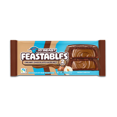 Feastables MrBeast Hazelnut Cups Bar 40g