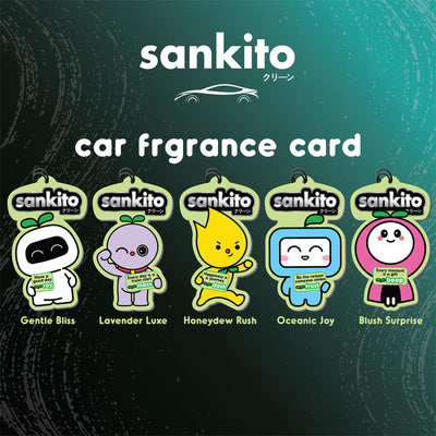Sankito Car Fragrance Card - Lavender Luxe