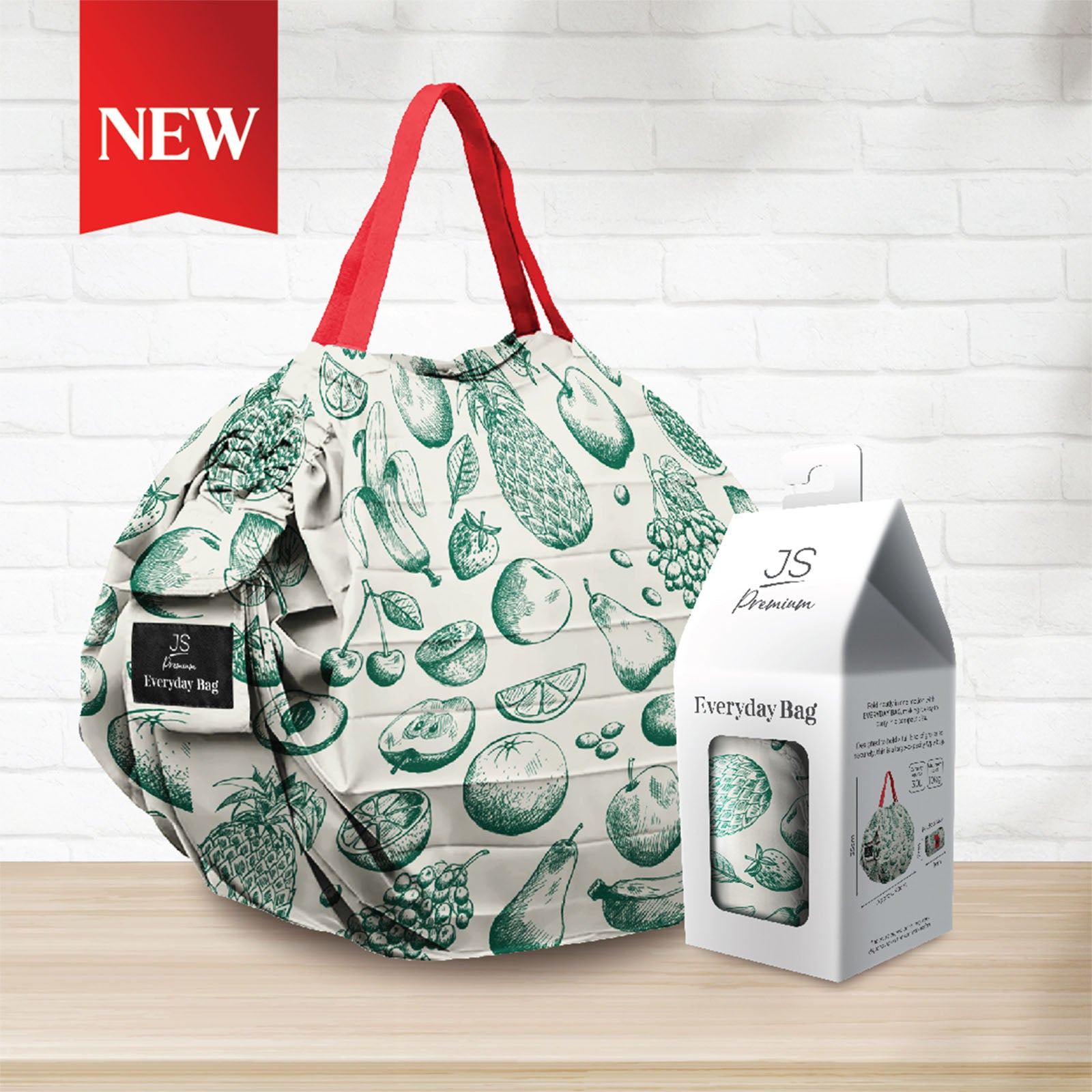 JS Premium Everyday Bag Emerald Green