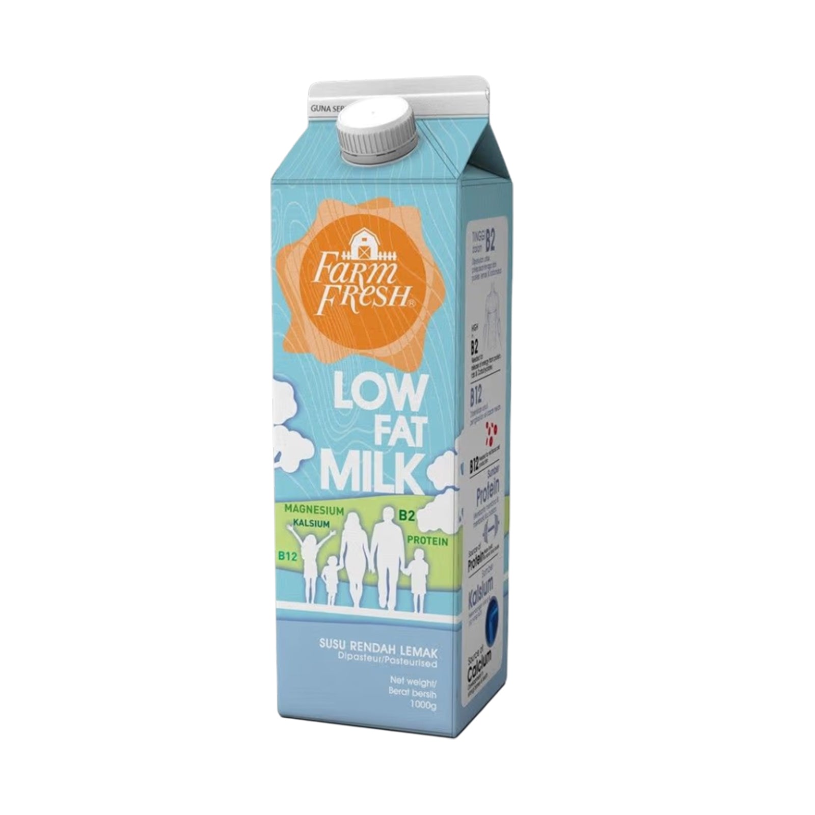 Farm Fresh Pasteurized Low Fat Milk 1kg
