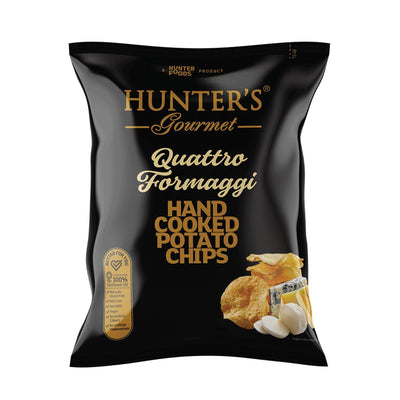 Hunter's Gourmet Quattro Formaggi Potato Chips 125g