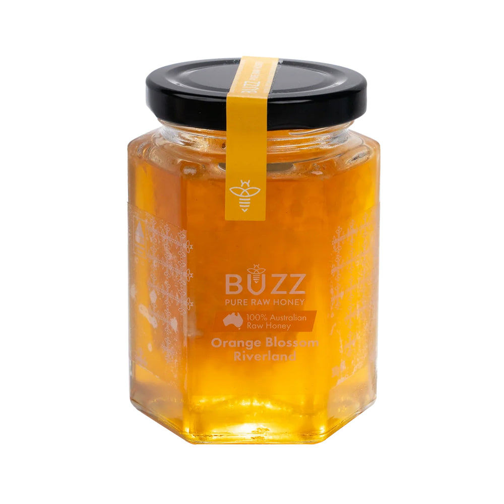 Buzz Honey Honeycomb in Orange Blossom 360g