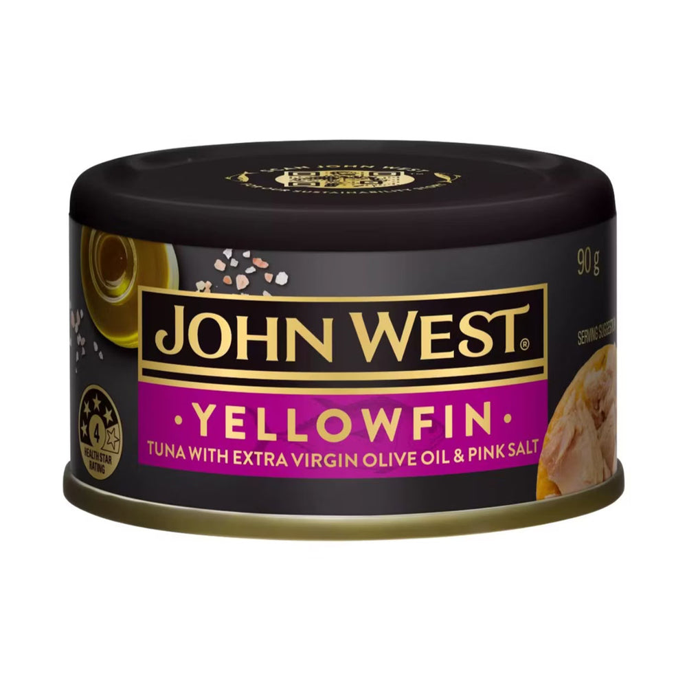 John West Yellowfin Tuna with Extra Virgin Olive Oil 90g