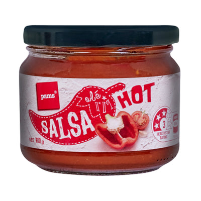 Pams Dip Salsa Hot 300g