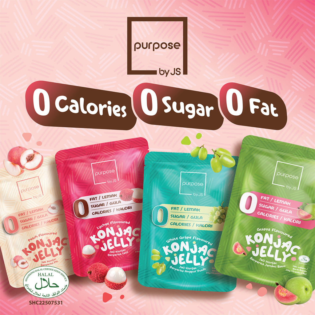 Purpose by JS 0 Lychee Konjac Jelly 216g