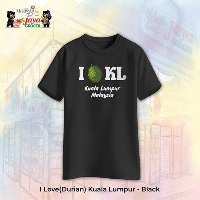 JS Apparel - I Durian KL (Black-L)