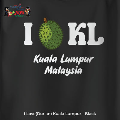 JS Apparel - I Durian KL (Black-L)