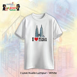 JS Apparel - I Love KL (White-L)