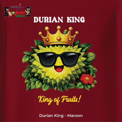 JS Apparel - Durian King (Maroon-M)