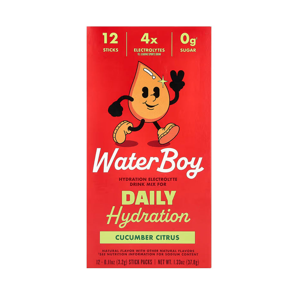Waterboy Daily Hydration Cucumber Citrus 12sticks/pack