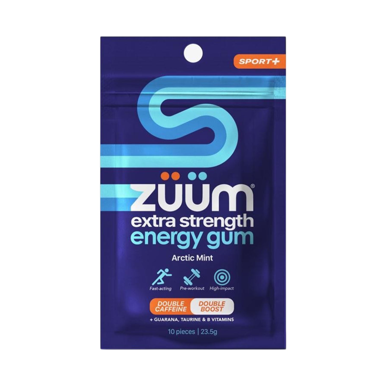 Zuum Extra Energy Gum Sport Arctic Mint 23.5g