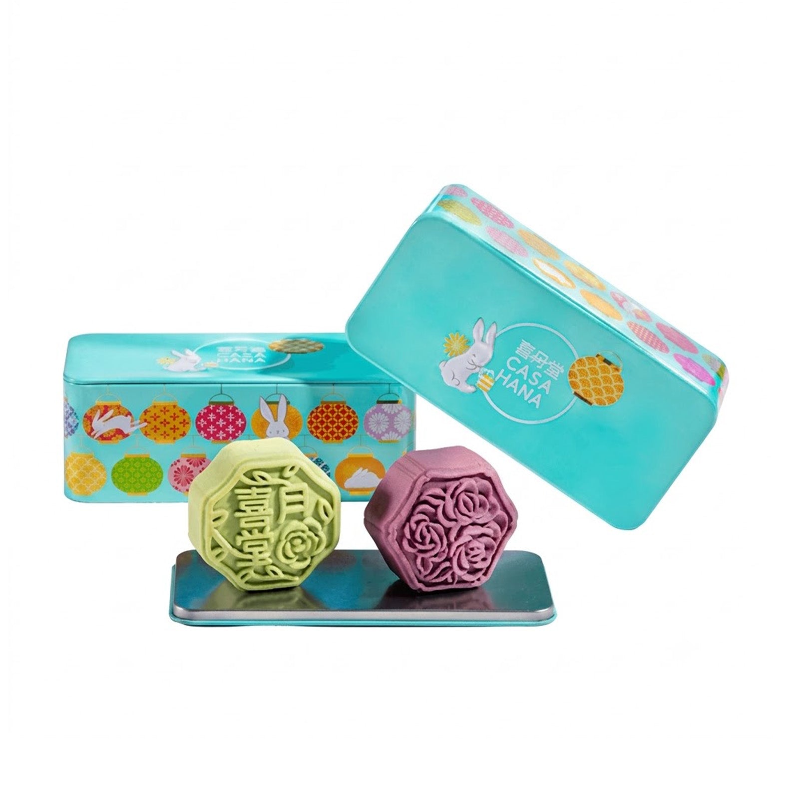 Casahana Serenity Bamboo Mooncake Gift Set (Blue) 1pack