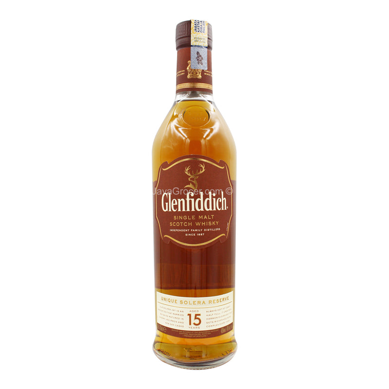 GLENFIDDICH 15YRS OLD WHISKY 700ML*1