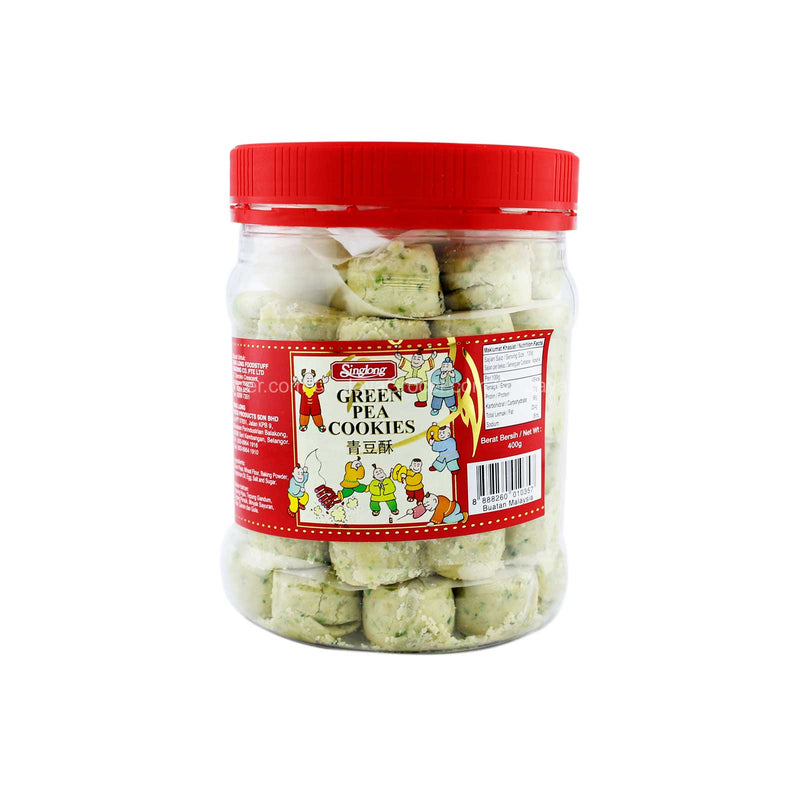 Sing Long Green Pea Cookies 400g