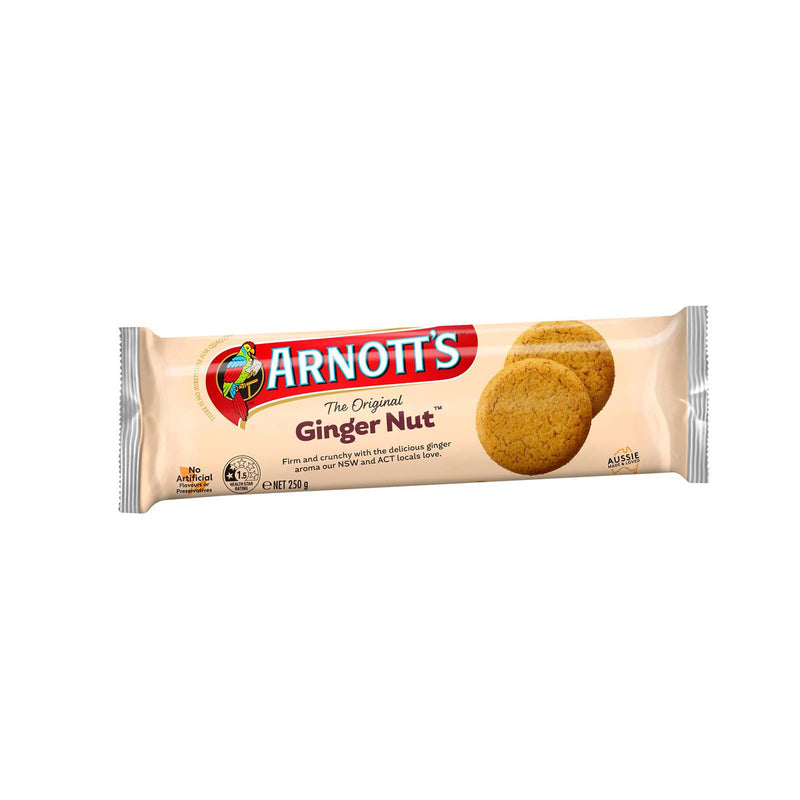 Arnotts Ginger Nut Biscuits 250g