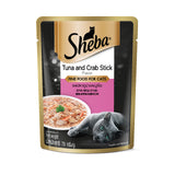 Sheba Pouch Fine Food for Cats (Tuna & Crab Stick Flavour) 70g
