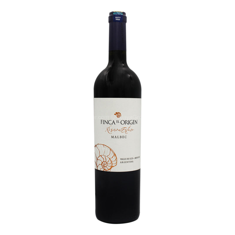 Finca El Origen Reserva Estate Malbec Wine 750ml