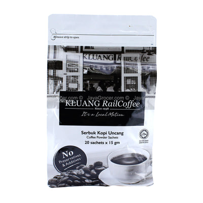 Kluang Rail Coffee Powder Sachet 15g x 20