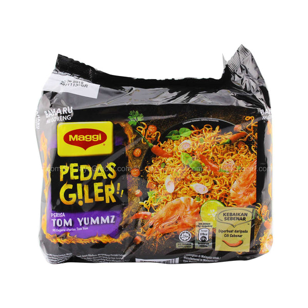 Maggi Pedas Giler Perenc Tom Yummz 76g x 5