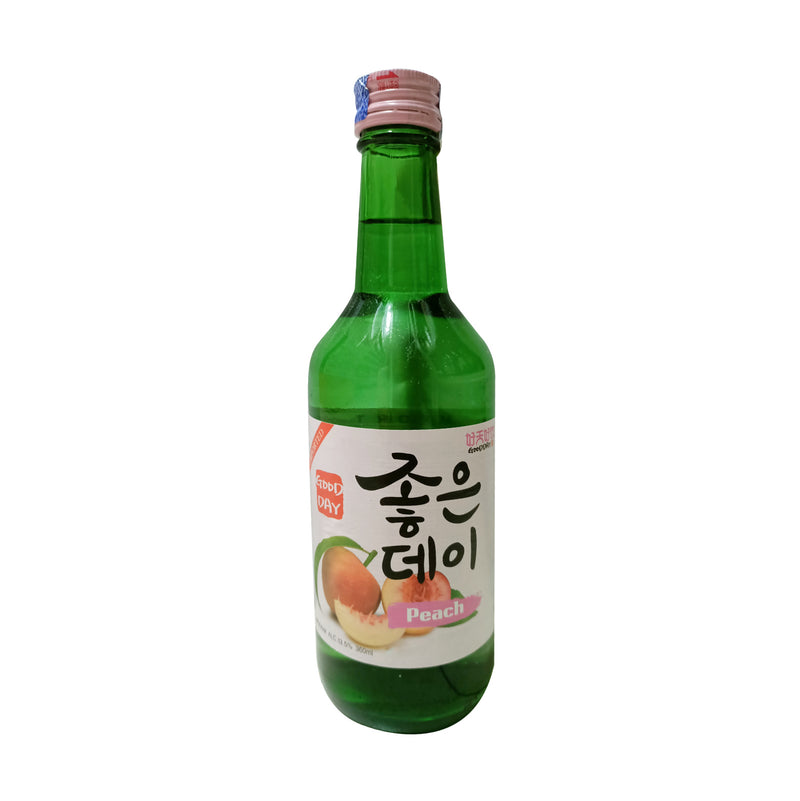 Good Day Pink Peach Soju Alcohol 13.5% 360ml