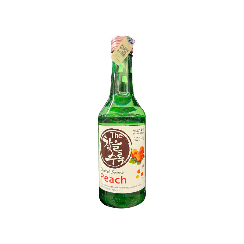 Chateul Soorok Soju Peach 360ml