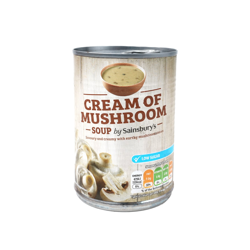 Sainsburys Cream Of Mushroom Soup 400g